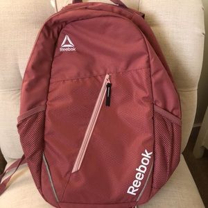 reebok pink backpack